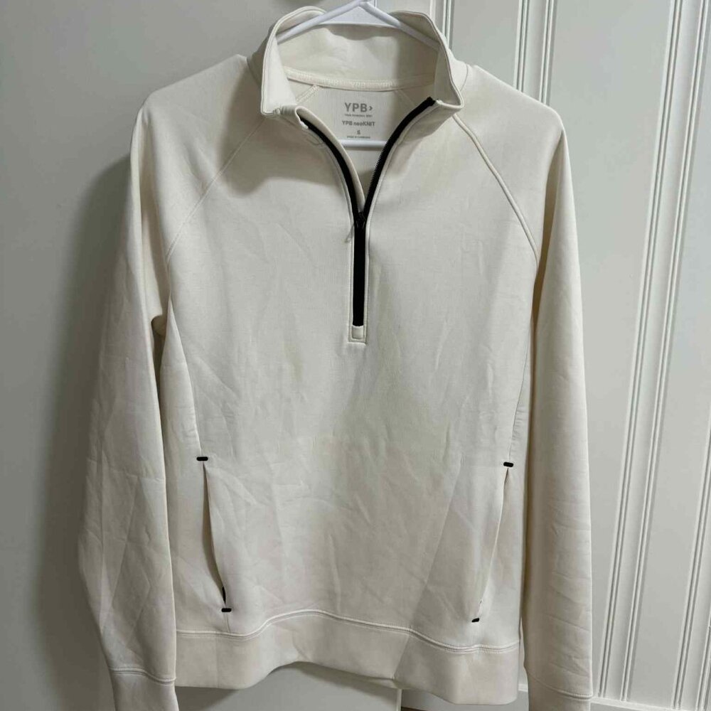 Abercrombie YPB neoKNIT Quarter-Zip sz Small